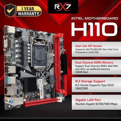 RX7 H110 Intel Motherboard